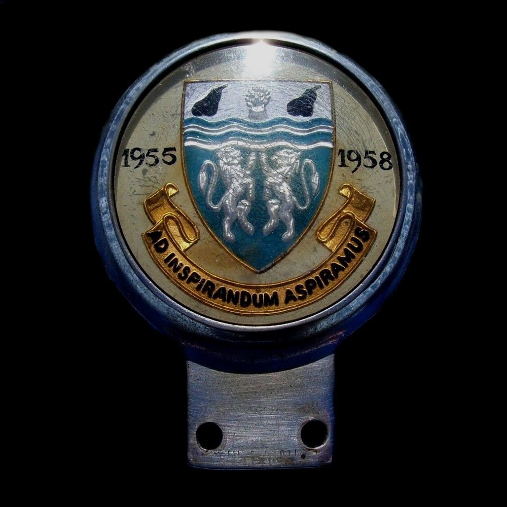 University of Worcester car badge